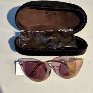 Tom Ford Anaia Metal Cat-eye sunglasses